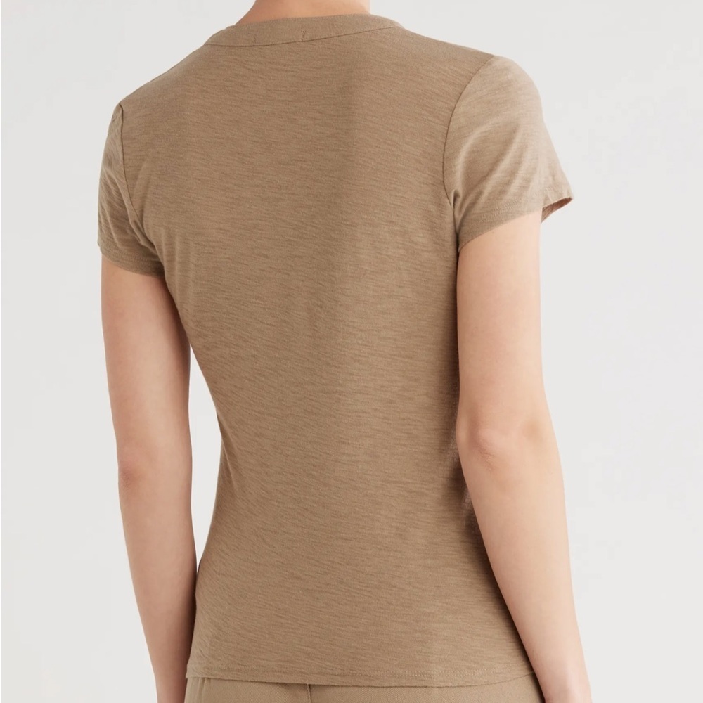 NWT James Perse Henley T-Shirt Size 4 (fits like 12 US) - Picture 2 of 11